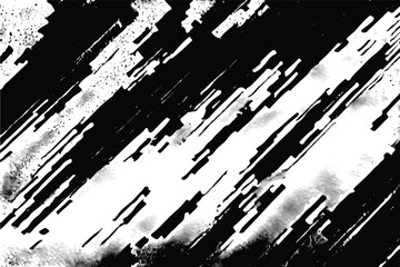 Rough black and white texture vector. Distressed overlay texture. Grunge background. Abstract halftone textured effect. Vector Illustration. Black isolated on white. EPS10.