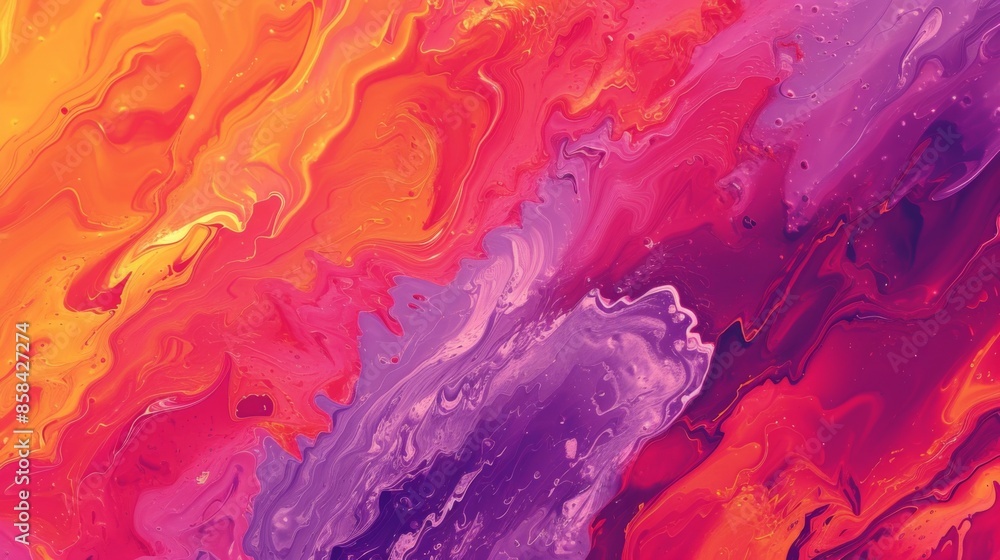 Wall mural a vibrant and dynamic abstract art texture background