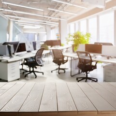 defocused modern office background