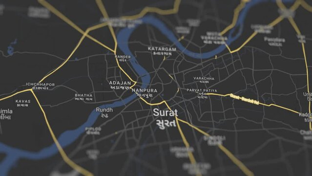 Surat Map India, Slider Shot