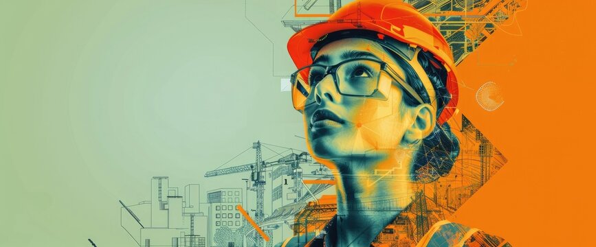 **She is an engineer.**