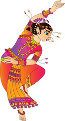 Ganjifa old tradition of playing cards. Ganjifa drawings are a folk art form from India, Maharashtra. Drawings are mostly of society, gods, and goddesses from Hindu mythology.