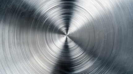Obraz premium Close up of a shiny silver metal surface
