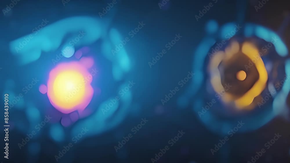 Poster a comparison of a healthy cell and one undergoing rna interference showing the decrease in expressio