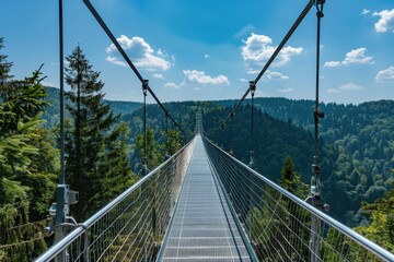 Black Forest Suspension Bridge: A Thrilling Adventure in Germany's National Park