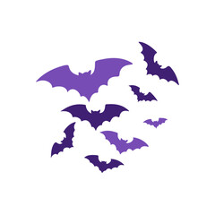 Flying Bats for Halloween Decoration