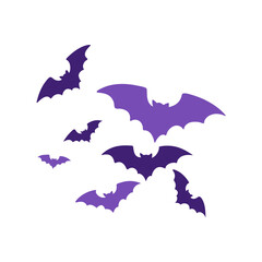 Flying Bats for Halloween Decoration