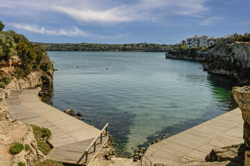 Tranquil Playa Secreta Cove, Menorca