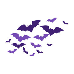 Flying Bats for Halloween Decoration