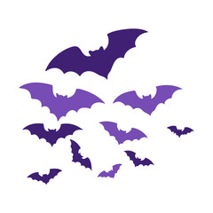 Flying Bats for Halloween Decoration