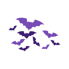 Flying Bats for Halloween Decoration