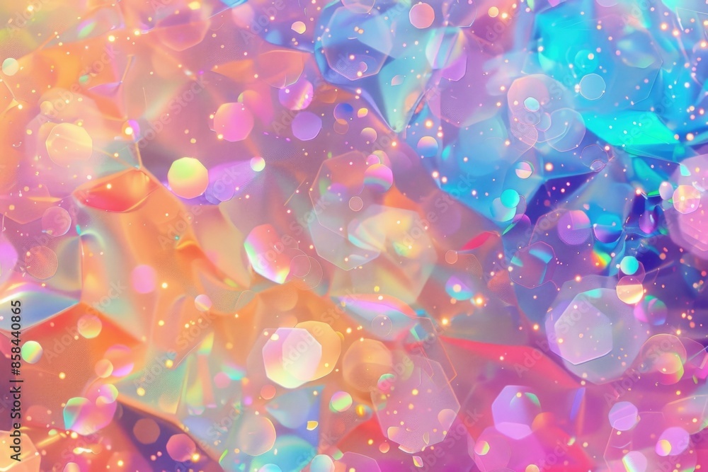 Poster A cluster of soap bubbles stacked on top of each other, with varying sizes and shapes