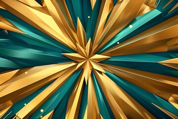 background with rays