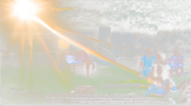 Abstract sunrays, sunburst and light effect on white background
