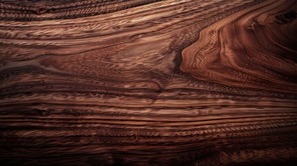 Fototapeta premium Rich dark wood grain texture with natural patterns