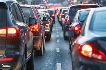 cars on the road
