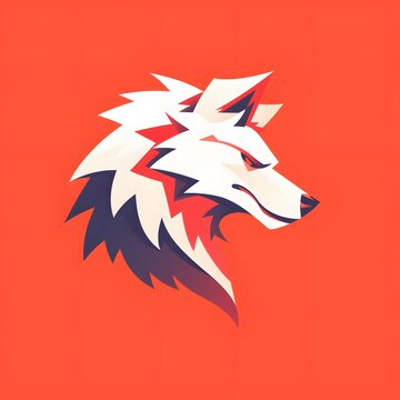 wolf head mascot