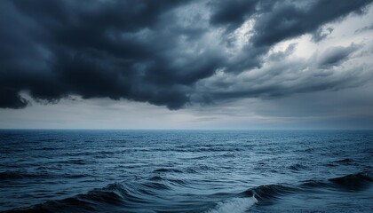 horror black blue sky sea haunted cloud scary ocean depression background mystery gloomy dark theme blur texture