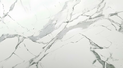 A polished Carrara marble countertop with subtle gray veining, showcasing a luxurious and elegant surface ideal for modern interiors.
