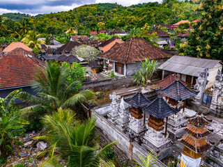 Village of Pejukutan on Nusa Penida, Indonesia