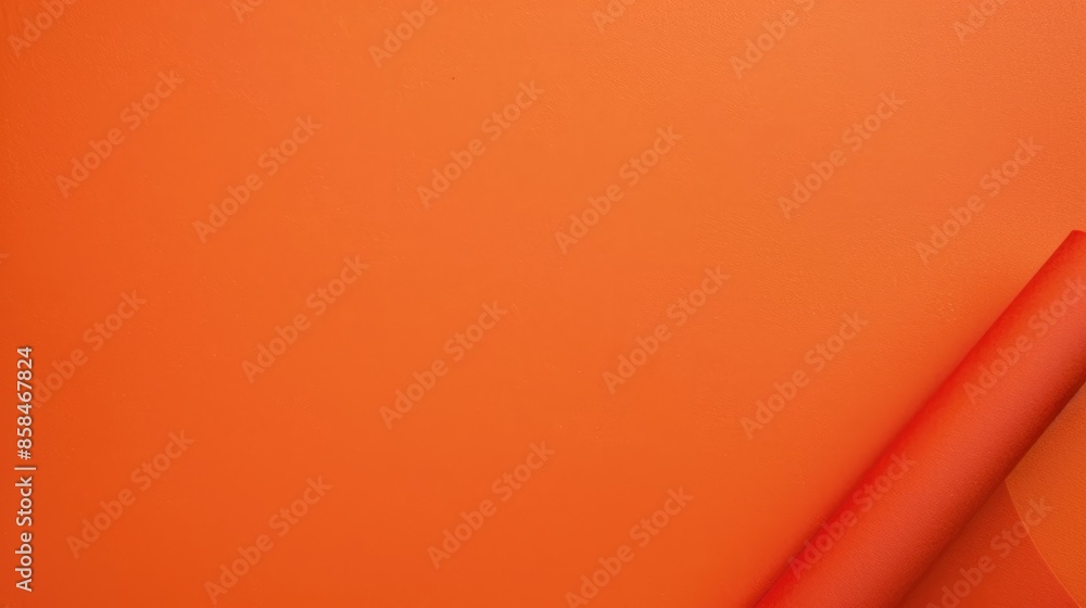 Poster black friday text handwritten on orange paper close up with empty space for copy text on note paper 