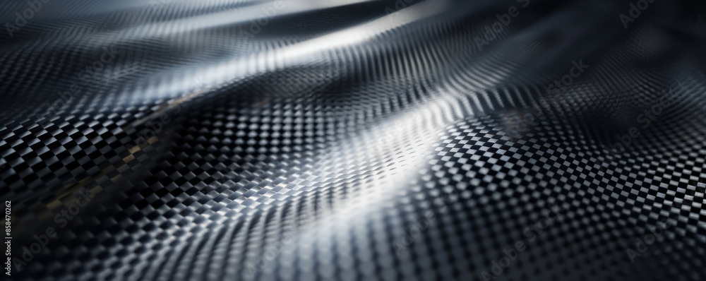 Poster a sleek carbon fiber background with a matte black texture and subtle weave pattern. the high-tech, 