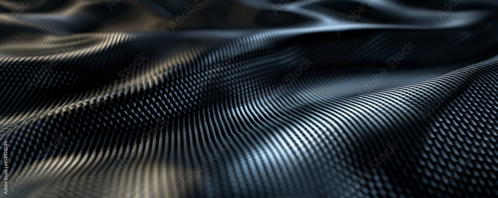Poster a sleek carbon fiber background with a matte black texture and subtle weave pattern. the high-tech, 