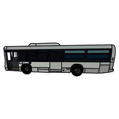 illustration of a bus