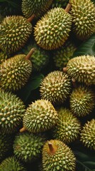 Enhanced Durian: Abstract Texture Art of Genetically Modified Exotic Fruit for Superior Taste and Nutrition