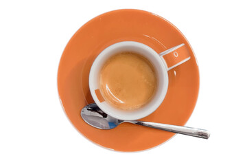 cappuccino espresso. vector file. isolated. transparent
