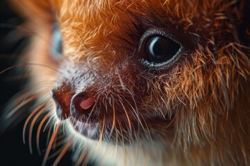Bats Whisker Close-Up: A World of Sensory Detail