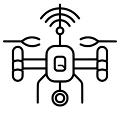 Drone icon, Drone illustration, drone png, drone svg, drone vector, technology icon, nature icon, robot icon, web icon, business icon, Files for Cricut, Craft Supplies Tools, Clip Art Image Files, 