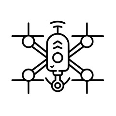 Drone icon, Drone illustration, drone png, drone svg, drone vector, technology icon, nature icon, robot icon, web icon, business icon, Files for Cricut, Craft Supplies Tools, Clip Art Image Files, 
