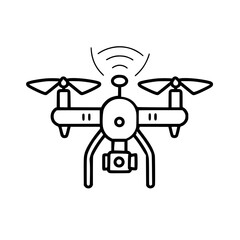 Drone icon, Drone illustration, drone png, drone svg, drone vector, technology icon, nature icon, robot icon, web icon, business icon, Files for Cricut, Craft Supplies Tools, Clip Art Image Files, 