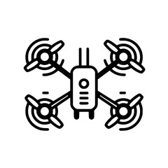 Drone icon, Drone illustration, drone png, drone svg, drone vector, technology icon, nature icon, robot icon, web icon, business icon, Files for Cricut, Craft Supplies Tools, Clip Art Image Files, Can