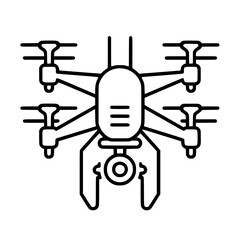 Drone icon, Drone illustration, drone png, drone svg, drone vector, technology icon, nature icon, robot icon, web icon, business icon, Files for Cricut, Craft Supplies Tools, Clip Art Image Files, Can