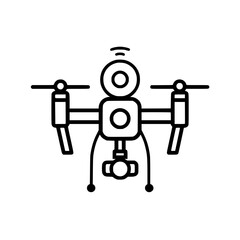 Drone icon, Drone illustration, drone png, drone svg, drone vector, technology icon, nature icon, robot icon, web icon, business icon, Files for Cricut, Craft Supplies Tools, Clip Art Image Files, Can