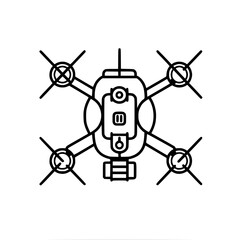 Drone icon, Drone illustration, drone png, drone svg, drone vector, technology icon, nature icon, robot icon, web icon, business icon, Files for Cricut, Craft Supplies Tools, Clip Art Image Files, Can