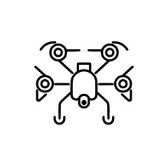 Drone icon, Drone illustration, drone png, drone svg, drone vector, technology icon, nature icon, robot icon, web icon, business icon, Files for Cricut, Craft Supplies Tools, Clip Art Image Files, Can