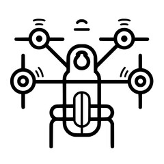 Fototapeta premium Drone icon, Drone illustration, drone png, drone svg, drone vector, technology icon, nature icon, robot icon, web icon, business icon, Files for Cricut, Craft Supplies Tools, Clip Art Image Files, Can
