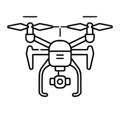 Drone icon, Drone illustration, drone png, drone svg, drone vector, technology icon, nature icon, robot icon, web icon, business icon, Files for Cricut, Craft Supplies Tools, Clip Art Image Files, Can