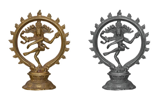 shiva statue. Vector file. isolated. transparent
