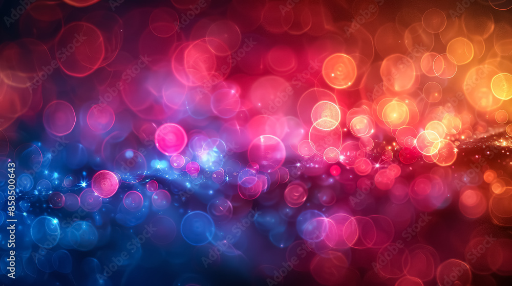 Aufkleber a colorful background with many small circles. the circles are of different sizes and colors. the ba