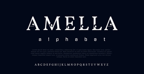 Modern  stylish small alphabet letter logo design.