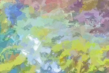 Oil paintings and various flowers, cats, dogs, chrysanthemums, scenery, houses, and homes are beautiful