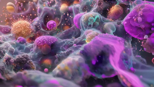 The unique pattern of glycoprotein expression on the surface of different cell types demonstrating their specificity and diversity in function.