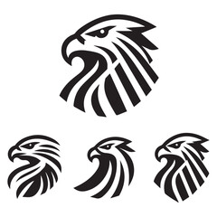 Eagle Head Vector Logo Design