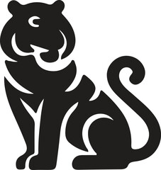 black and white tiger