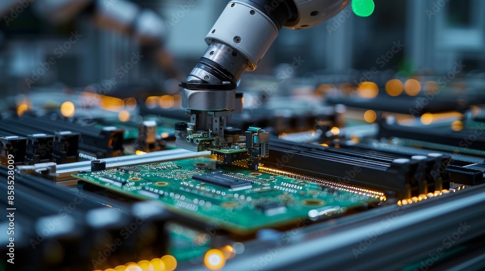 Poster automated circuit board assembly process