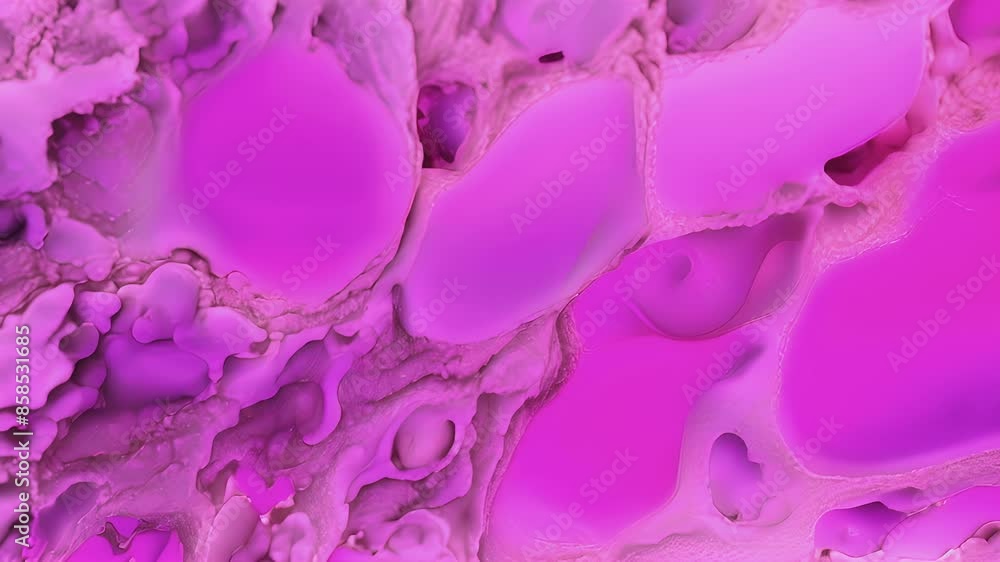 Poster small irregularly shaped chondrocytes with elongated nuclei tered throughout a fibrous network of el